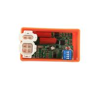 Générique Motorcycle CDI pour Moto quatre vitesses DC pour allumage pour AC avec interrupteur DIP réglable pour limite GY6(Orange)