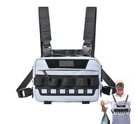 Générique Motorcycle Chest Bag, Utility Chest Pack, 8.66x5.51x3.54in Tackle Storage, Lightweight Vest for Men & Women, Workouts, Hunting, Cycling, Hiking, and Outdoor Activities
