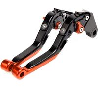 Générique Motorcycle Drum Brake Lever For Duke125 For Duke200 For Duke390, Adjustable And Foldable Extended Brake Clutch, Reservoir Lever 2014-2020,robuste
