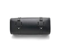 Générique Motorcycle Handlebar Bag - Lockable Front Fork PU Leather Saddlebag, Waterproof Retro Motorcycle Storage Bag, Handlebar Organizer for Motorbike Travel, Adventure Touring, Riding Accessory