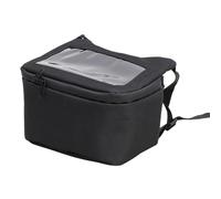 Générique Motorcycle Handlebar Bag | Waterproof Front Pouch, Touchscreen Window Motorcycle Storage Bag for Motorbike Scooter Key Wallet Phone Commuting Riding Use,