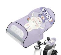 Générique Motorcycle Handlebar Shield Mechanism, Sun Protection Glove Mitt, Waterproof Windproof Cover Hand Guard Riding Motorbike ATV Snowmobile Youth Structural Shielding Texture Winter Gear