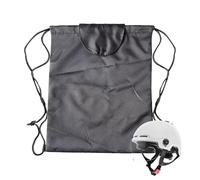 Générique Motorcycle Helmet Bag, Waterproof Carrying Case, 17.72x19.69in Drawstring Storage Bags, Authentic Hard Hat Organizer, Backpack Travel Sports Protection for Helmet and Gear