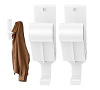 Générique Motorcycle Helmet Holder - Piece Wall Mount Hanger, Integrated Storage Utility Hook, Space Saving Rack For Jacket Hat Backpack Coat, Clothes Bag Men Garage Accessories