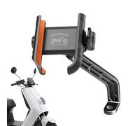 Générique Motorcycle Phone - Anti Shake Rotating Cellphone Clamp | Bike Phone Holder Mount for Commuting, Touring, Racing, Navigation, Music Listening, Birthday Or Christmas