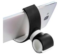 Générique Motorcycle Phone Holder - 360 Degrees Rotating Double C Type Bicycle Holder,Quick Install Handlebar Clip for Bicycle Scooter, Cell Phone Clamp for 5.5" Universal Ṕhone