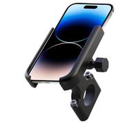 Générique Motorcycle Phone Holder, Adjustable Bike Smartphone Holder, 2.95x3.74x3.15 inches Aluminum Alloy Cellphone Bracket for Urban Road Cycling Commuting Racing Camping Mountain Street