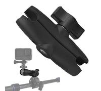 Générique Motorcycle Phone Holder Clamp Mount | Heavy Duty Action Camera Bicycle Handlebar Bracket 6cm 9cm Arm Options | Secure Grip Recording Accessory Compatible Outdoor Riding Travel Commuting