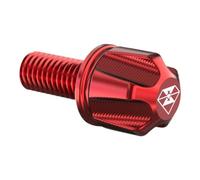 Générique Motorcycle Rear Seat Bolt M8 - Quick Release Screw | Aluminum Alloy Seat Cushion Bolt for Mounting, Decorative Hand Screw Clamping Knob No Tools Required for All Makes and Models
