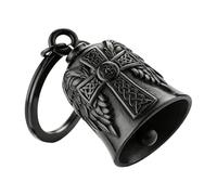 Générique Motorcycle - Riding Good Luck Charm For Bikers | Protective Motorcÿcle Bell With Chrome Finish | Rider Ğiƒt, Road Safety For Cruiser