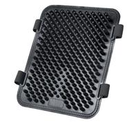 Générique Motorcycle Seat Pad, Silicone Cushion, Anti-Slip Cover, Pressure Relief Design, Shock Absorbing Comfort, Cycling Travel Outdoor Offroad Riding, 8.66x11.02 inches Black 1 Piece