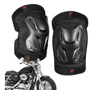 Générique Motorcycle Tamps de coude, genoux et coudes adultes - Brift sur les genoux Poussions de coude réglables | Accessoires de moto de protection de l'équipe