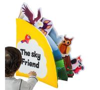 Générique Motricité Fine Portable Lavable en Machine, Jouets sensoriels d'apprentissage Silencieux - pour Voiture, Avion, Salle de Classe, Vacances, Liaison Parent-Enfant, Anniversaire, Nouvel an