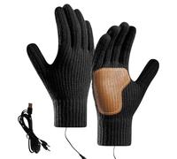 Générique Moufles Chauffantes | Chauffeurs Mains Électriques USB Tactiles pour Écrans - Mitaines Hiver Antidérapants Extérieur pour Randonnée Sport Moto par Temps Froid