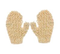 Générique Moufles de Bain Exfoliant en Sisal Naturel Léger et Portable Corps, Moufle de Bain pour Peau Douce en Déplacement à Domicile
