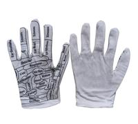 Générique Moufles de Massage Élastiques 1 Paire en Tissu Coton pour Acupression, Protège les Doigts pour Détente et Soins Corporels