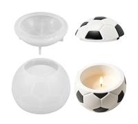 Générique Moule à Bocal avec Couvercle - Moule 3D en Silicone Réutilisable, Gobelet pour Bougies,pour Thanksgiving, Vacances, Anniversaire, fête, Bureaux, Maison, Chambre, Bureau, dortoir