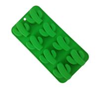 Générique Moule à Bonbons Facile à Nettoyer et Gain de Temps en Silicone Forme Cactus Plusieurs Cavités, Design Adorable Couleur Aléatoire Pâtisserie Maison