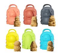 Générique Moule à Boules de Neige,Kit de 6 Accessoires Mignons et Ludiques | Jeux de Neige pour l'Extérieur,Jeux Activités Fabrication Combat Plage Noël Temps en Famille Sable Et Plein Air