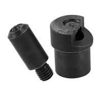 Générique Moule à Bouton-pression pour Chaussures 8 Mm en Fer Réutilisable, Matrice D'estampage pour Boucles de Lacets, Outil DIY pour Fixation de Fermoirs sur Bottes et Chaussures de Sport