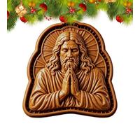 Générique Moule à Chaussons de Noël Presse à pâte religieuse réutilisable | Moule à mini en forme de Jésus priant pour cuisine maison boulangerie fêtes réunions snacks fruits