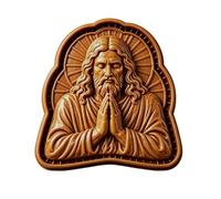 Générique Moule À De Noël - Presse À Pâte Saisonnière En Relief Religieux | Mini Moule À En Forme De Jésus En Prière | Pour La Cuisine À Domicile Boulangerie Fête Collecte Collations Dessert Aux
