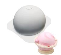 Générique Moule à gâteau hémisphère en Silicone - Forme 3D pour gâteaux Faits à la Main, idéal pour Mariages, Pâques, Saint-Valentin