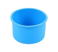 Générique Moule à Gâteau Rond en Silicone de 6 pouces pour la, Blue | Conception antiadhésive à dégagement Facile, équipement de fabrication de desserts pour Gâteaux, Puddings et Gelées
