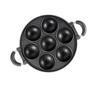 Générique Moule À Muffins En Fonte - Moule À Gâteau À 7 Trous, Moule À Muffins Antiadhésif Pour Scones, De Maïs, Muffins, Cupcakes Et Brownies | Moule À Gâteau Rond En Fonte, Outil De Cuisson Et Fa