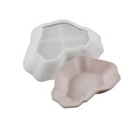 Générique Moule d ' Artisanat Moule de Plateau en résine Forme irrégulière Texture de Silicone Parfait pour créer des projets de Bols et de Plateaux en résine Bol irrégulier en Silicone