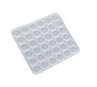 Générique Moule de Fabrication de Bijoux en Silicone de qualité Alimentaire, pour pendentifs Alphabets personnalisés, Accessoires de Charme, Moule d ' Artisanat, Moule de à Breloques Personnalisable