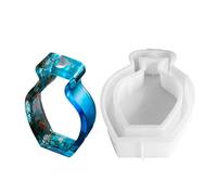 Générique Moule De Vase - Artisanat De Bricolage, Station De Propagation des, Moule Époxy en Silicone | Moules en Résine Silicone pour Station De Propagation De De Vase pour Hydropo