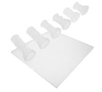 Générique Moule en Silicone 3D pour Pièces D'échecs Réutilisables Grand Moule à Échiquier pour Résine Époxy DIY pour Jeu D'échecs Fait Main Création Artisanale et Décoration