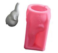 Générique Moule en Silicone d ' éléphant Fait à la Main, pour fabriquer des Porte-stylos Uniques avec des matériaux Flexibles et Robustes, Moule de Fabrication de Bougies Faites à la Main