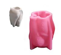 Générique Moule en Silicone d ' éléphant Fait à la Main, pour fabriquer des Porte-stylos Uniques avec des matériaux Flexibles et Robustes, Moule de Fabrication de Bougies Faites à la Main