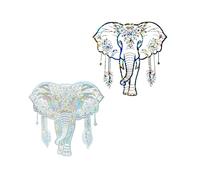 Générique Moule en Silicone éléphant créatif pour Bijoux Faits à la Main et Art, décoration de la Maison, Moule à Suspendre Mur, Fournitures d ' Art et d ' Artisanat