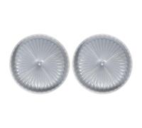 Générique Moule en Silicone Flexible pour Porte-Parfum 2 Pièces, Facile à Nettoyer, pour DIY et Artisanat Résine Époxy