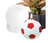 Générique Moule en Silicone Forme Ballon De Foot pour Fabrication Bougies