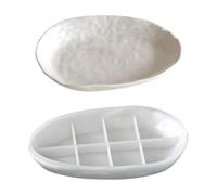 Générique Moule en Silicone pour Surfaces de Roche polyvalentes, création de Plats de Bijoux en résine Uniques, bougeoirs, Cadeaux, Moule de Texture de Roche réutilisable