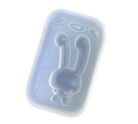 Générique Moule Flexible en Silicone de qualité Alimentaire pour Oreilles de Lapin, pour travaux manuels, y Compris Porte-clés et décorations, Moule à dégagement Facile, Moule adapté débutants