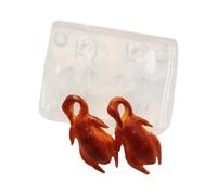 Générique Moule léger en résine de Silicone pour modèles de Canards, Excellent pour l ' Artisanat créatif et la décoration Miniature, Moule de Bijoux Faits à la Main