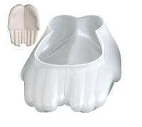 Générique Moule Main Silicone,Moule Main Paume pour Résine Créative - Outil Artisanat Antiadhésif pour Fête Mariage Création Maison Atelier