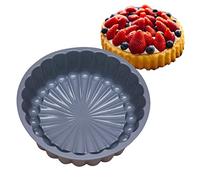 Générique Moule Rond en Silicone - Moules en Silicone en Fleur Soleil - Moule en Fleur Soleil pour Brownie, flan, démoulage Facile