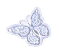 Générique Moule Silicone Papillon - Matériau Démoulage Facile, Forme Coulée Résine 15.5cm, Accessoire Artisanal Mur, Modèle Bricolage Léger 68g | Outil pour Bijoutiers & Décorateurs Intérieur