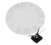Générique Moule Silicone pour Horloge Murale DIY Mécanisme Précis, Chiffres Romains, Kit 10 Pouces, pour Bureau, Salon et Chambre d'Garçon et Filles