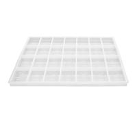 Générique Moule Silicone pour Résine Époxy Domino DIY, Moule de Coulée en Silicone Blanc, pour Création Artisanale et Jeux Éducatifs Garçon et Filles