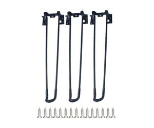 Générique Moule Silicone Table Ronde - Kit Résine | Accessoires Fabrication Meubles | Grand Époxy 14 Pouces Avec Pieds Épingle Optionnels Pour Créer Plateaux Océan, Tabourets Et Déco Maison