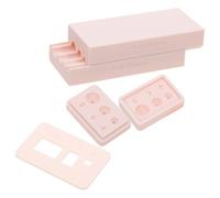 Générique Moules à Boucles D'oreilles 4/6/8 Mm en Pâte Polymère en Plastique Placement Précis des Trous pour Perles Rondes pour Décoration de Fête