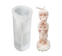 Générique Moules À Bougies en Silicone Outil De Loisirs Créatifs Effrayant