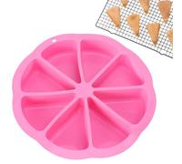 Générique Moules À Gâteau En Silicone | Moule Triangle 8 Cavités,Moule à mousse ménager,Pour Boulangers Débutants Professionnels Fêtes Vacances Réunions Soirée Familiale Événements